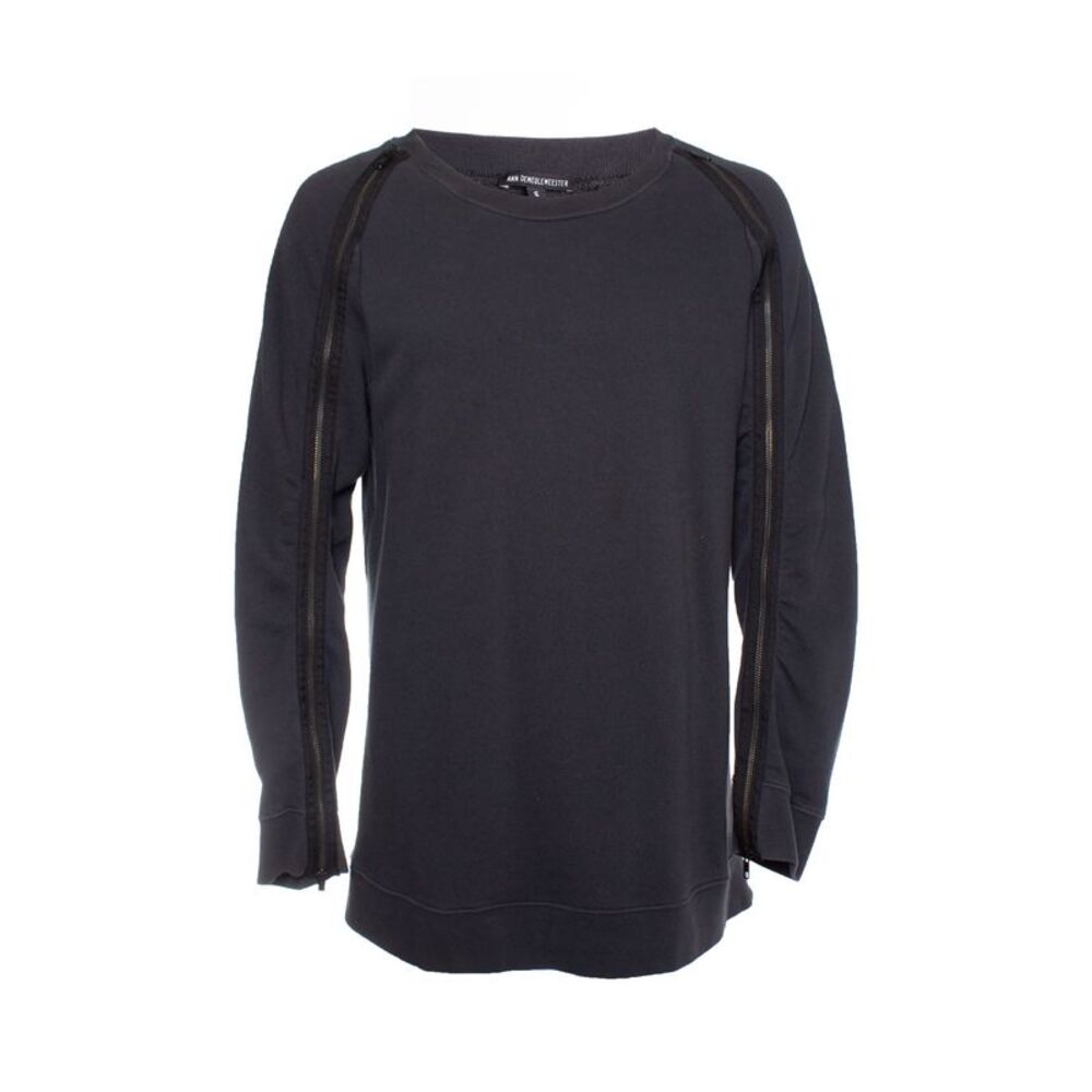 Ann Demeulemeester sweater with zippers along the sleeve